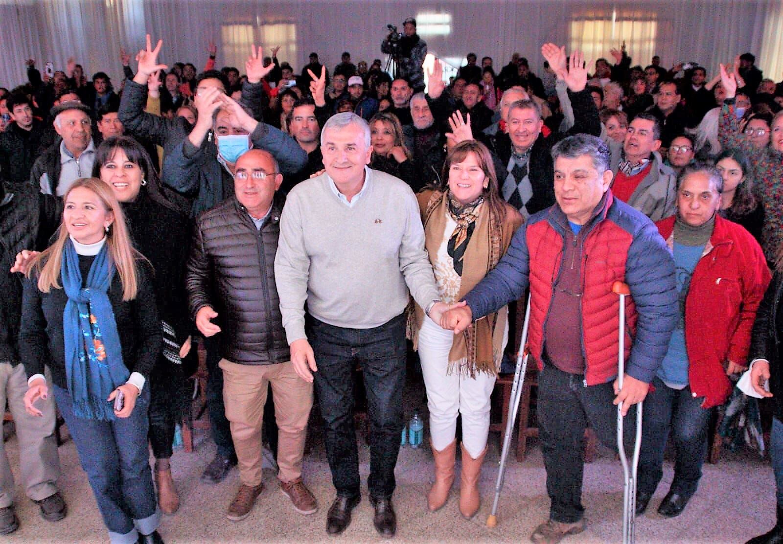 Gerardo Morales en Chilecito.