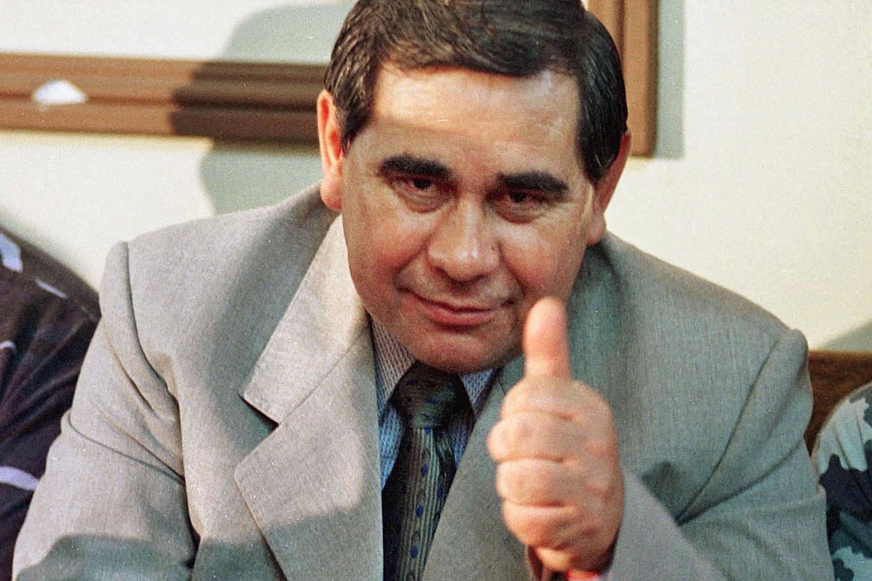 Gregorio Ríos, entonces jefe de seguridad de Yabrán