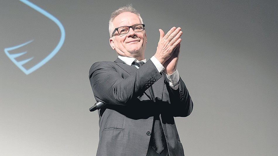 Thierry Frémaux el fin de semana pasado, en el Festival de Mar del Plata.