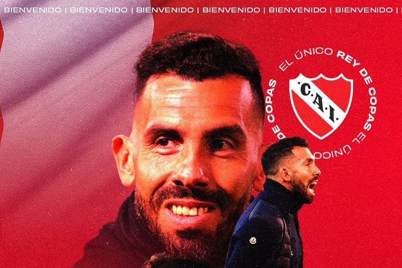 Independiente ya le dio la bienvenida a Tevez en sus redes