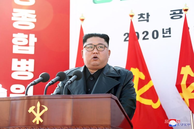 Kim en un acto oficial en marzo pasado. 