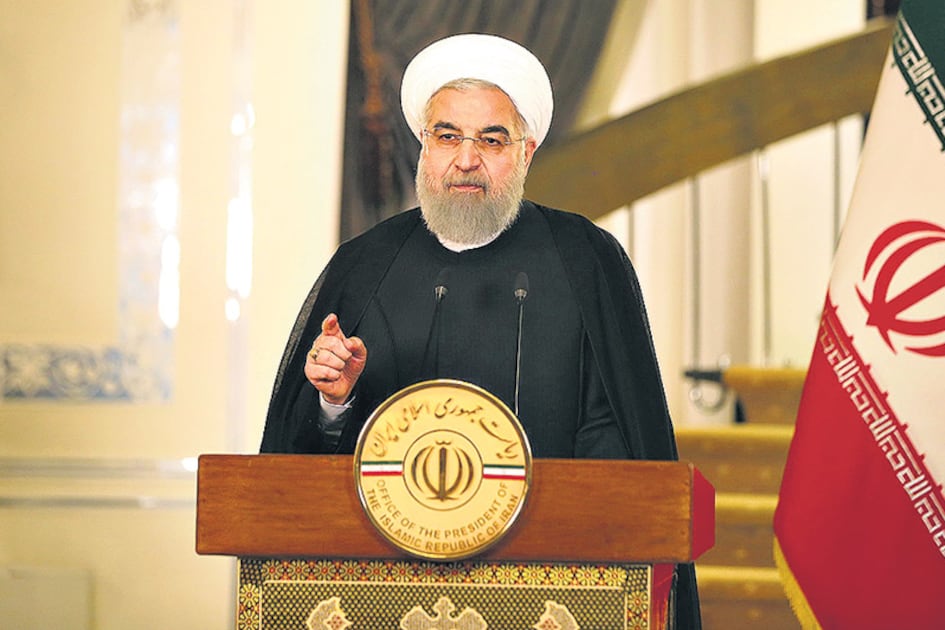 El presidente iraní, Hassan Rohani, rechazó las acusaciones de Trump y garantizó que cumplirá el pacto.