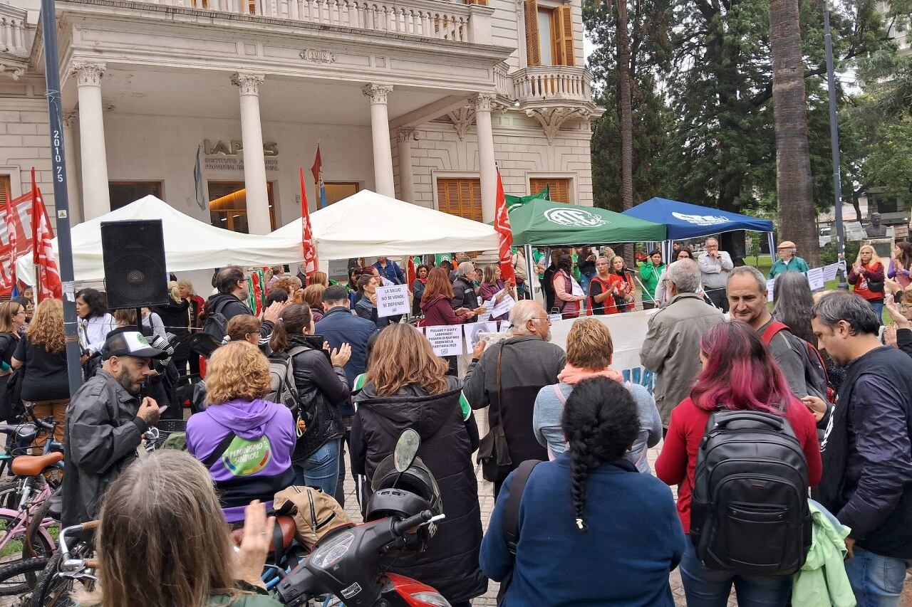 “La salud es un derecho y los trabajadores lo estamos defendiendo", dijeron