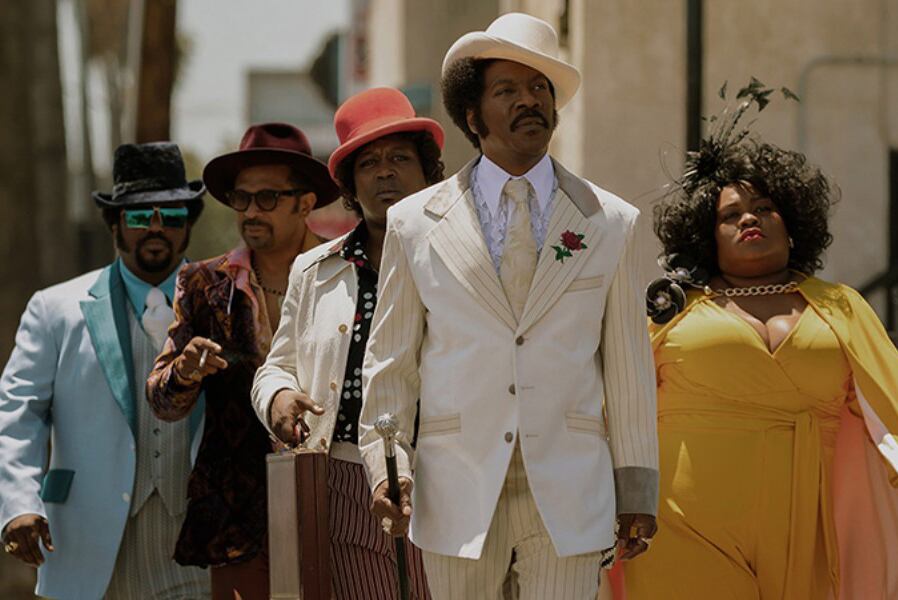 Eddie Murphy es Rudy Ray Moore en Mi nombre es Dolemite 