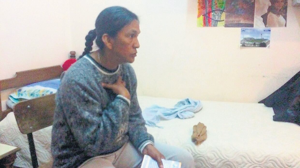 Milagro Sala estuvo internada en la Clínica Los Lapachos de la capital jujeña.