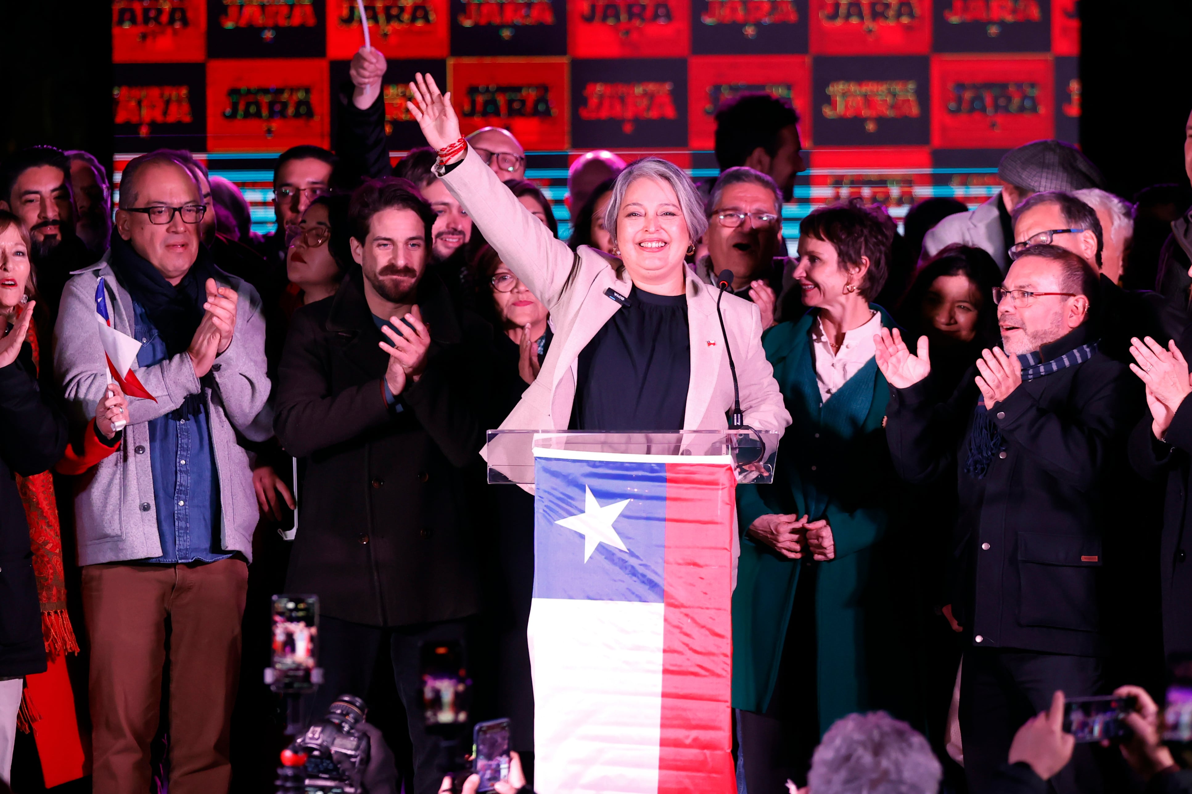 Jeannette Jara, candidata presidencial por Unidad por Chile.