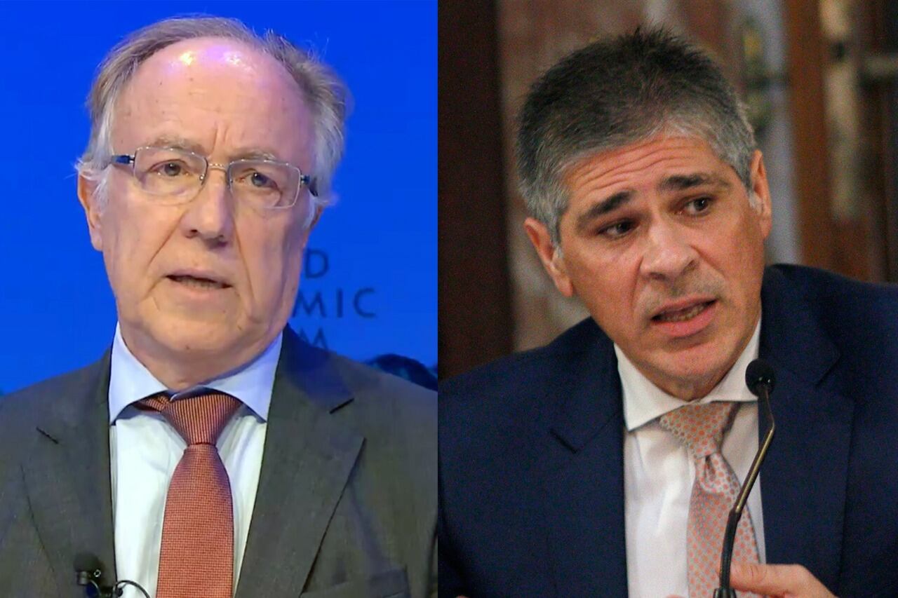 Guillermo Nielsen, un presidente de YPF que se va, y Pablo González, un presidente de YPF que llega.