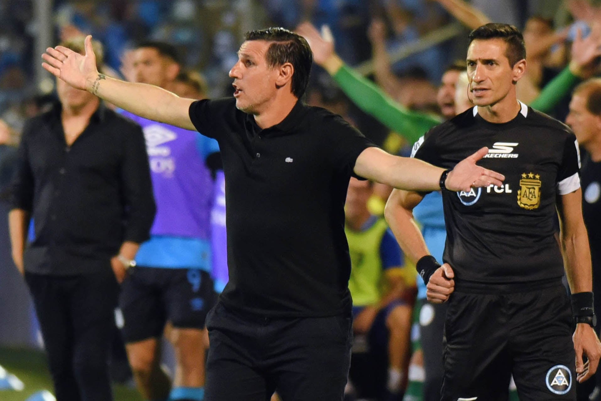 Nico Diez, entrenador de Argentinos Juniors.