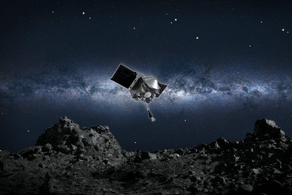El material recolectado recién llegará a la Tierra en septiembre de 2023.