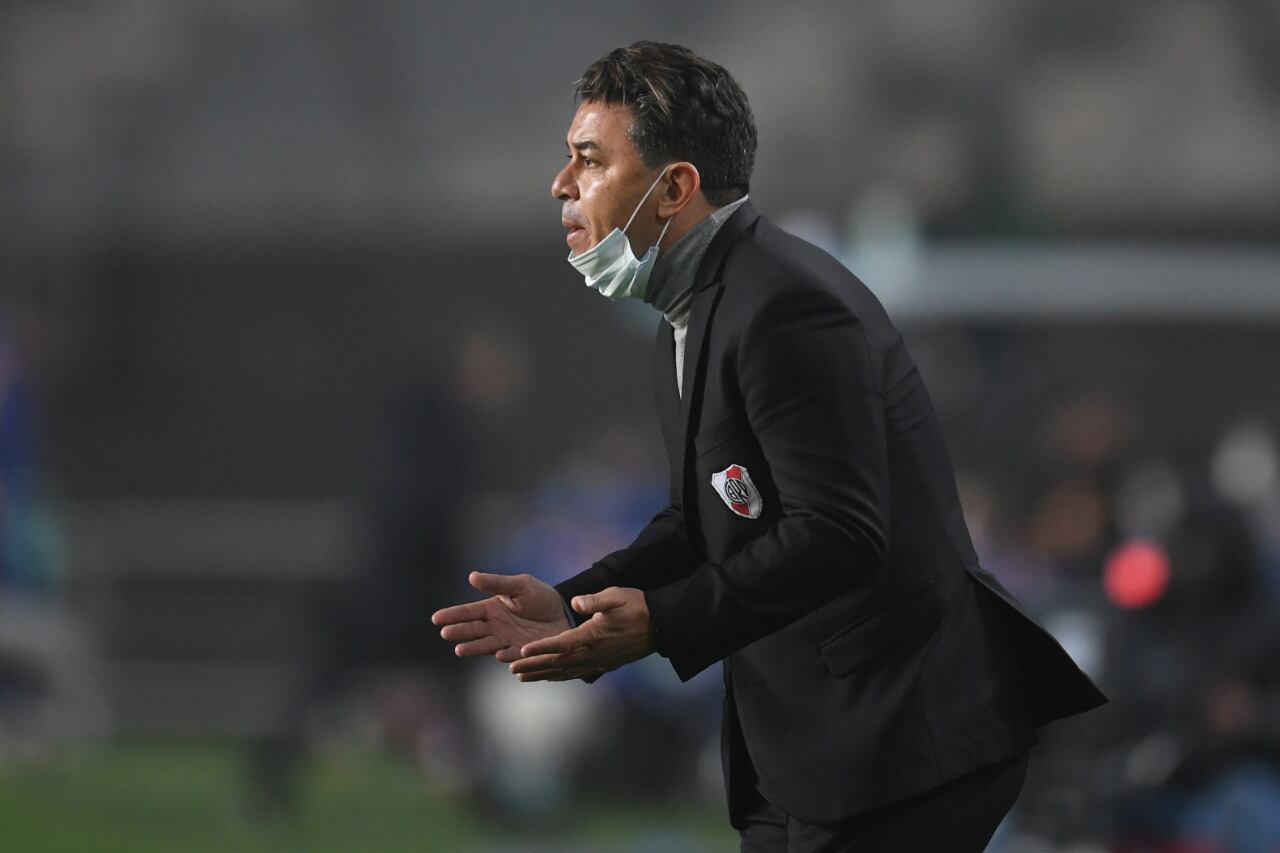 Gallardo no quedó conforme con el rendimiento en Santa Fe