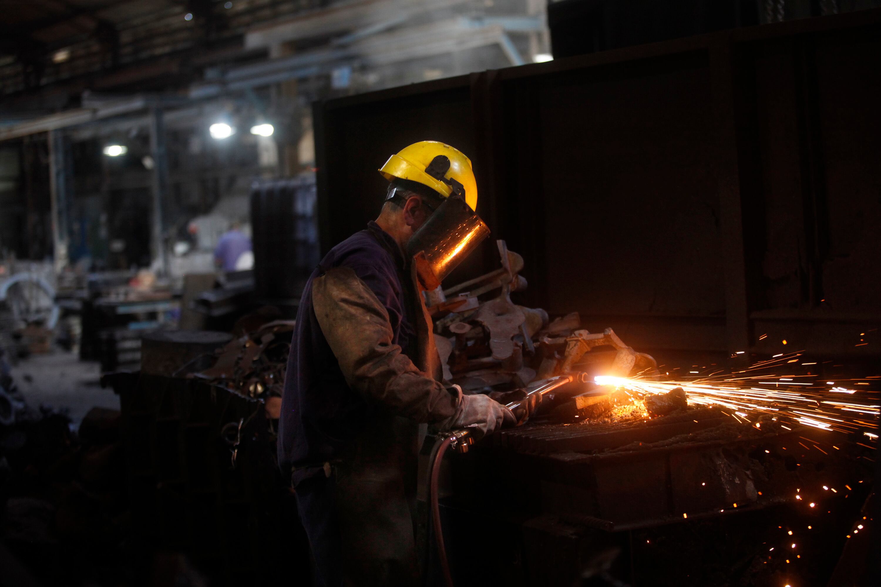 La producción de acero crudo cayó 23,1 por ciento interanual en diciembre.