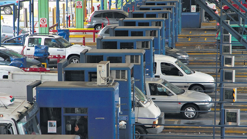 Los peajes inauguraron la seguidilla de aumentos de este año.