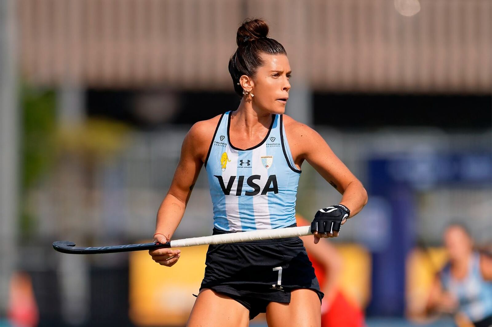 Agustina Albertario tiene más de 200 partidos con la Selección Argentina