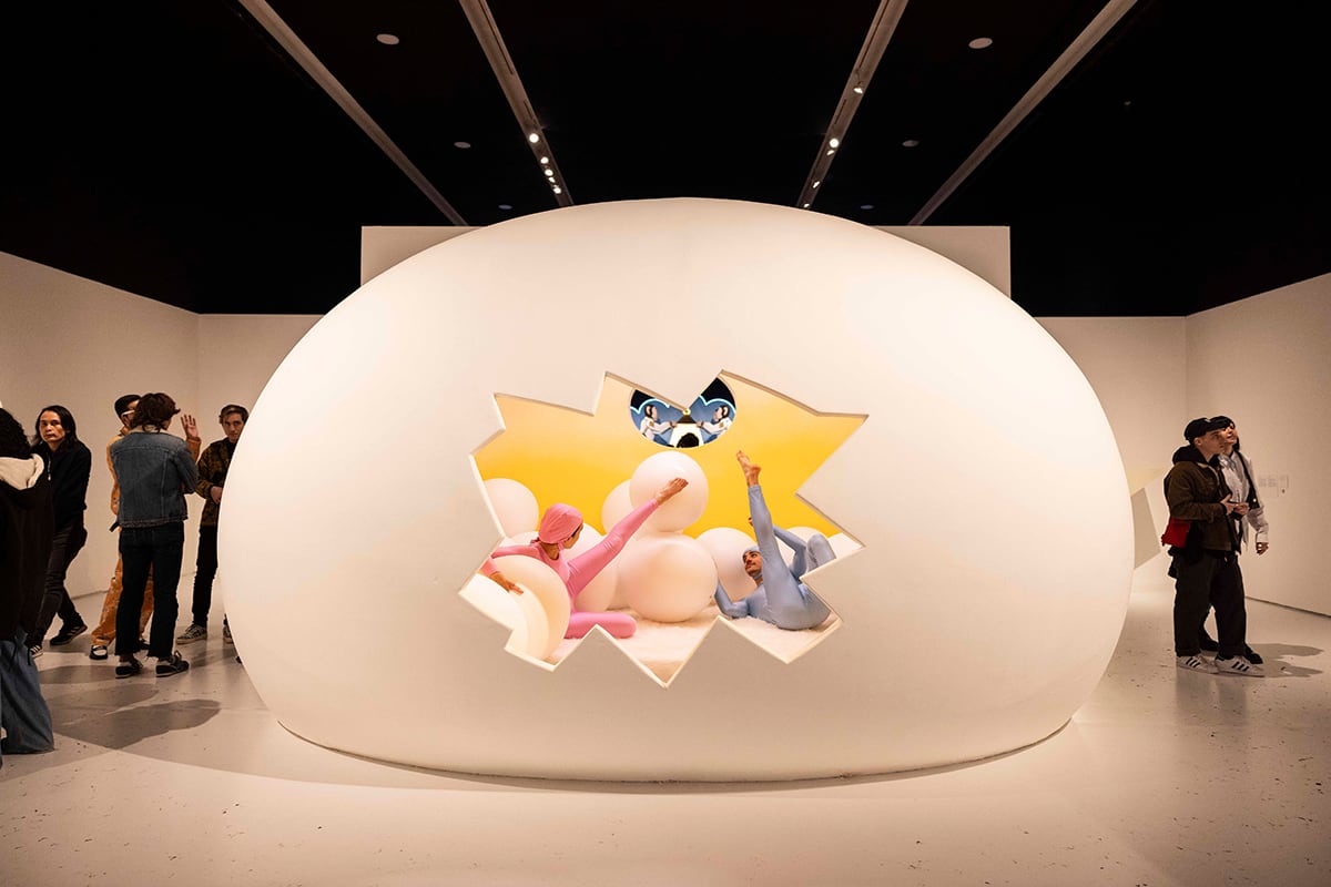 Escenografía para la película Los neuróticos de 1971 de Héctor Olivera