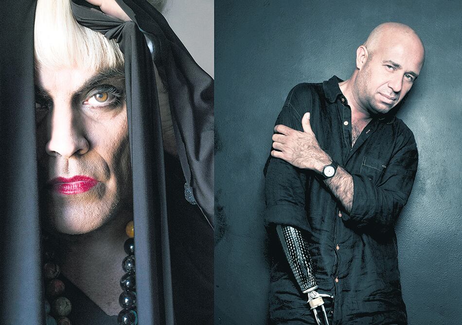 Naty Menstrual y Mario Bellatín