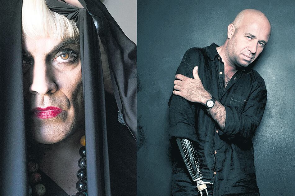 Naty Menstrual y Mario Bellatín