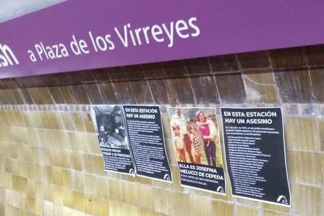 La vandalización de la estación Rodolfo Walsh del subte D fue solo uno de los capítulos de la avanzada.