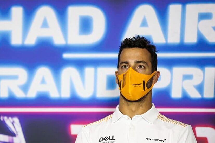 Daniel Ricciardo dio positivo de covid y está en duda