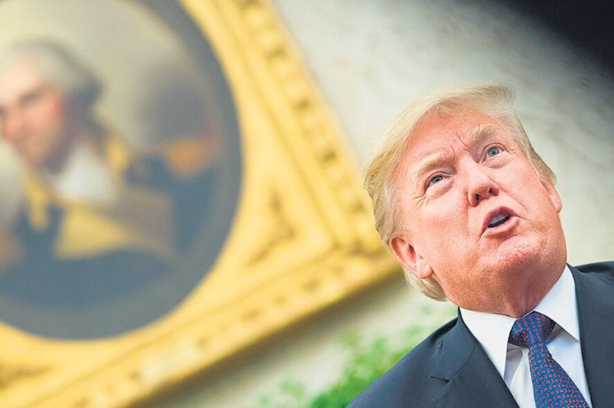 Trump instó a “mantener seguro” el país vetando la inmigración.