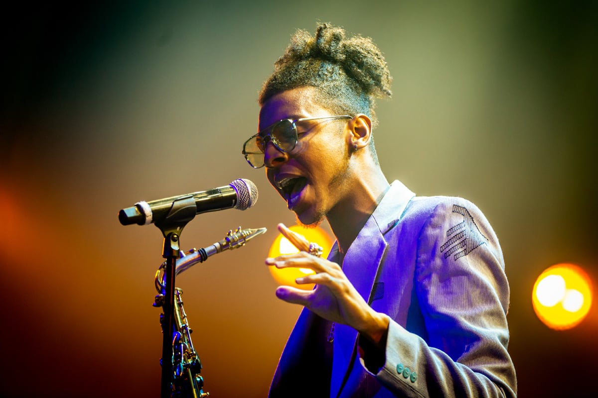 El músico y cantante jamaicano-estadounidense Micah Davis, aka Masego, es uno de los principales cantantes de la nueva ola de r&b y soul