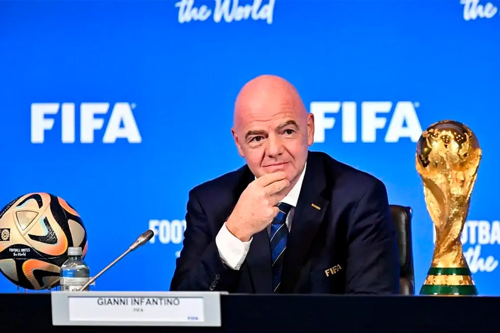 Gianni Infantino, presidente de la FIFA