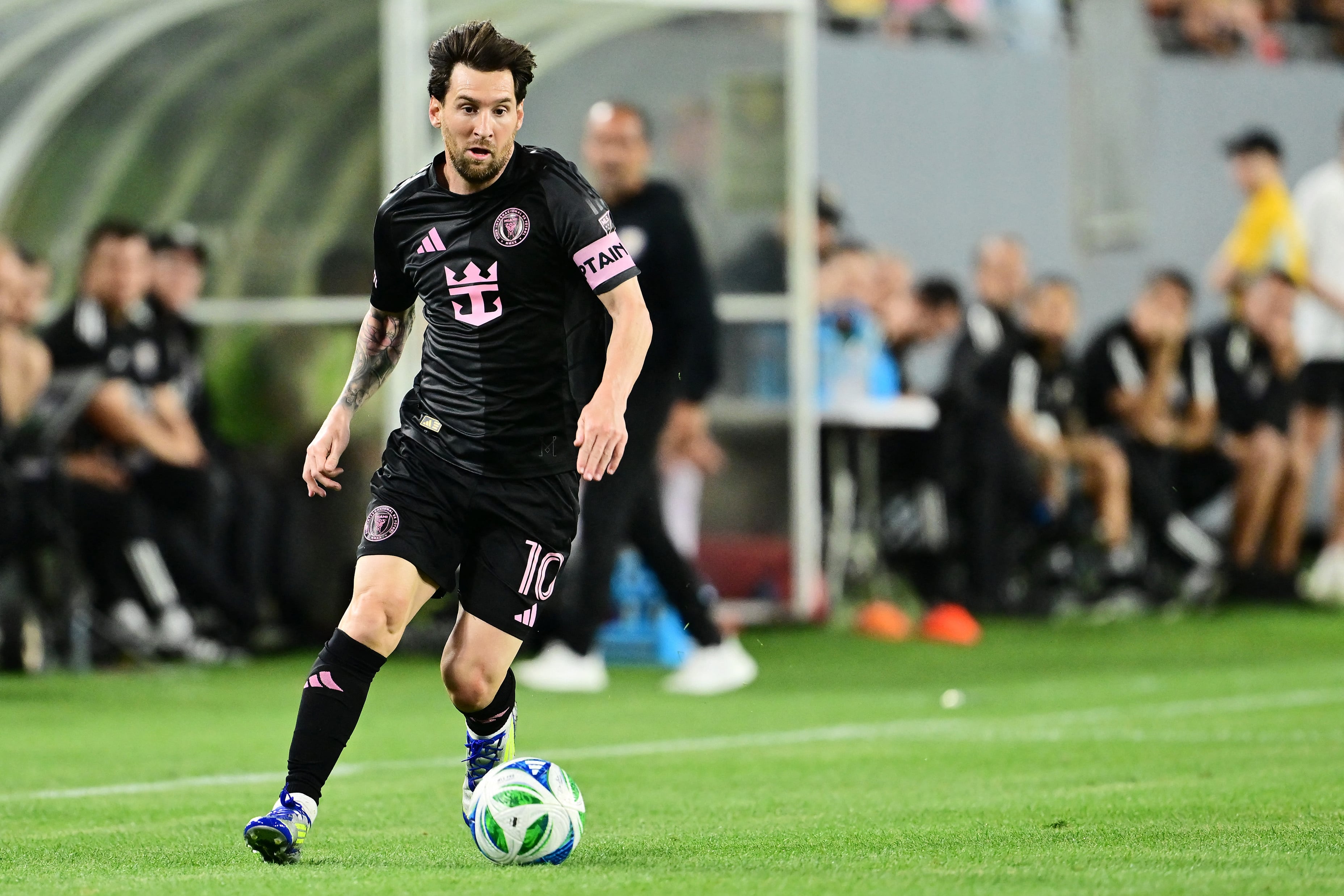 Lionel Messi, capitán y figura del equipo.