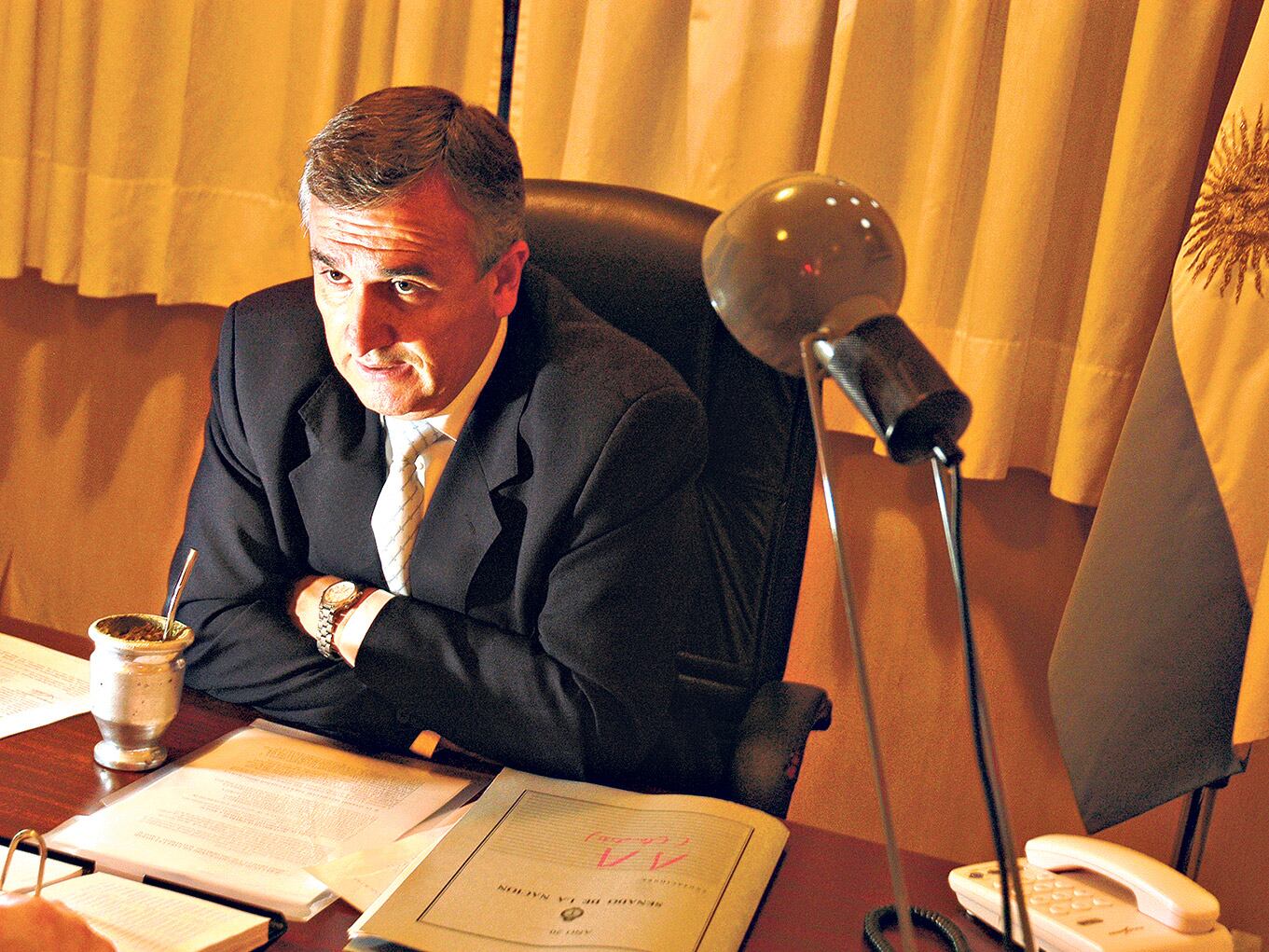 En la semana del asesinato en la penitenciaría, Morales celebró el primer año de su gobierno.