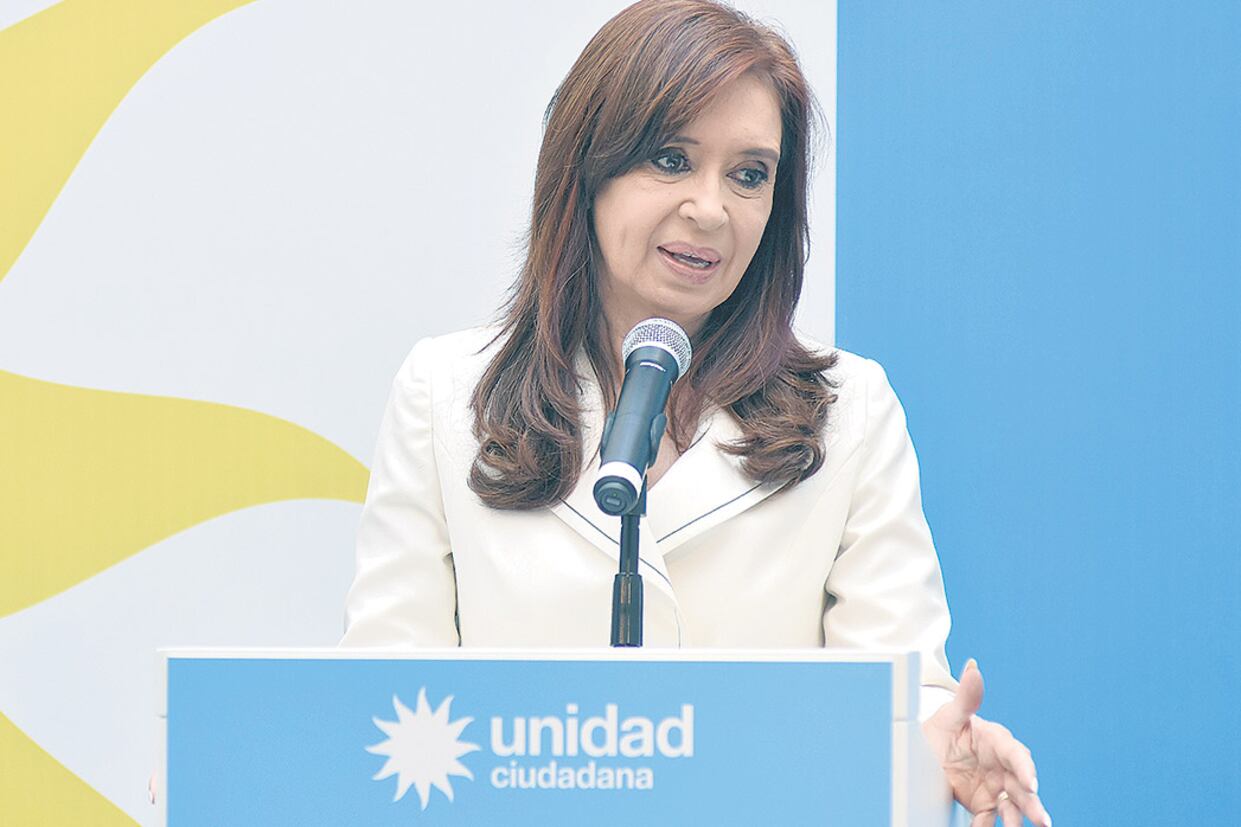 La ex presidenta Cristina Kirchner difundió el mensaje de UC en sus redes sociales.