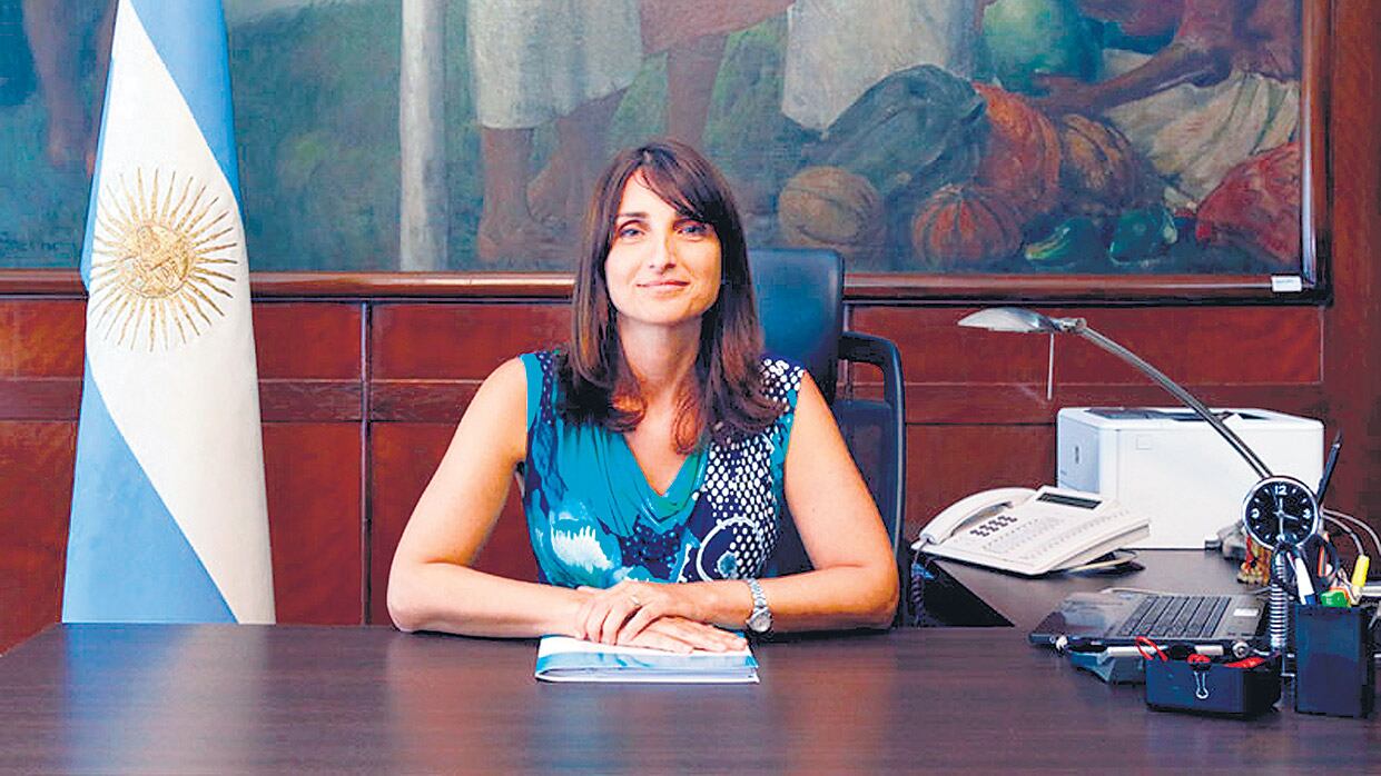 María Cecilia Locciasano, esposa del ministro Jorge Triaca.
