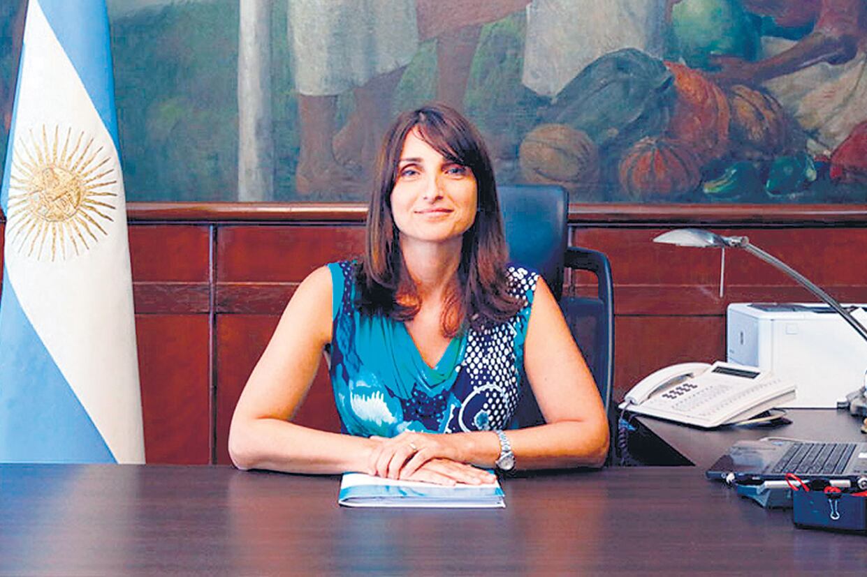 María Cecilia Locciasano, esposa del ministro Jorge Triaca.