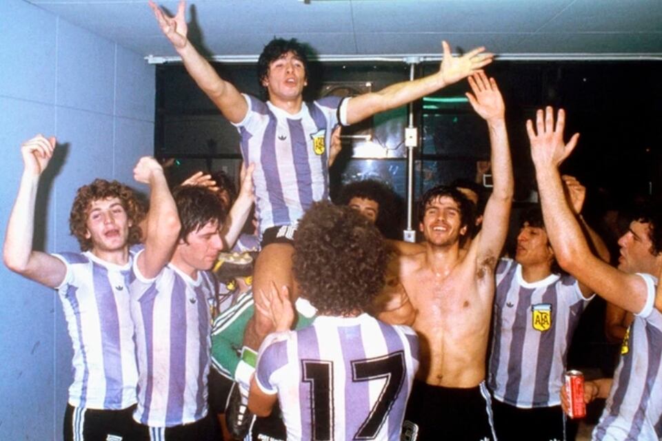 Argentina, con Maradona, ganó el Mundial juvenil de Japón el 7 de septiembre de 1979.