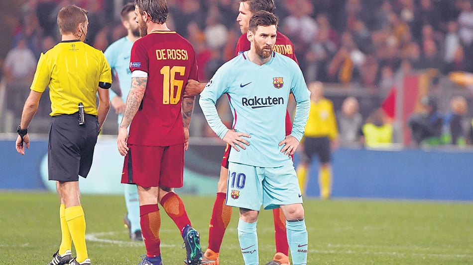 La bronca de Messi por el festejo de los italianos más atrás. Otro año sin Champions.