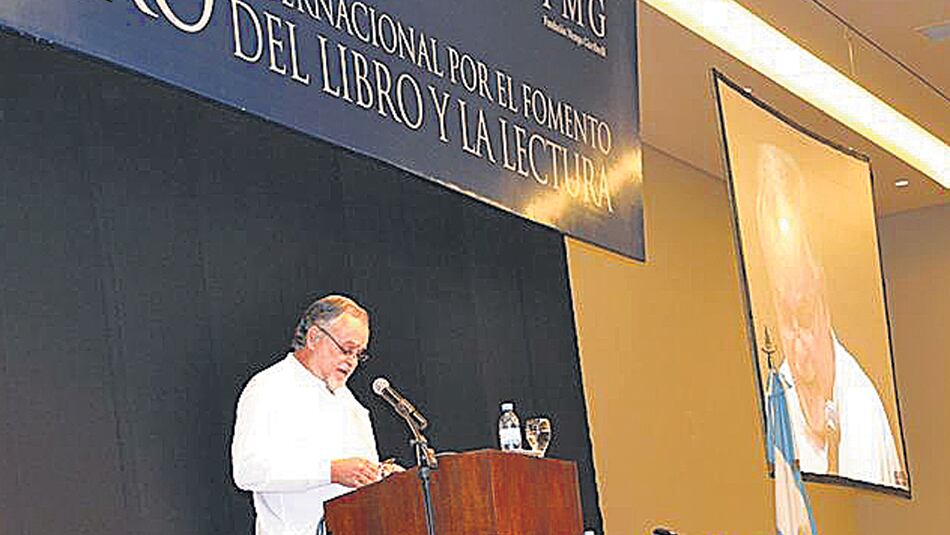 Mempo Giardinelli piensa enfocar sus palabras de bienvenida hacia “más literatura y más lectura”.