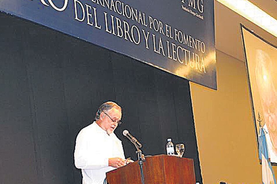 Mempo Giardinelli piensa enfocar sus palabras de bienvenida hacia “más literatura y más lectura”.