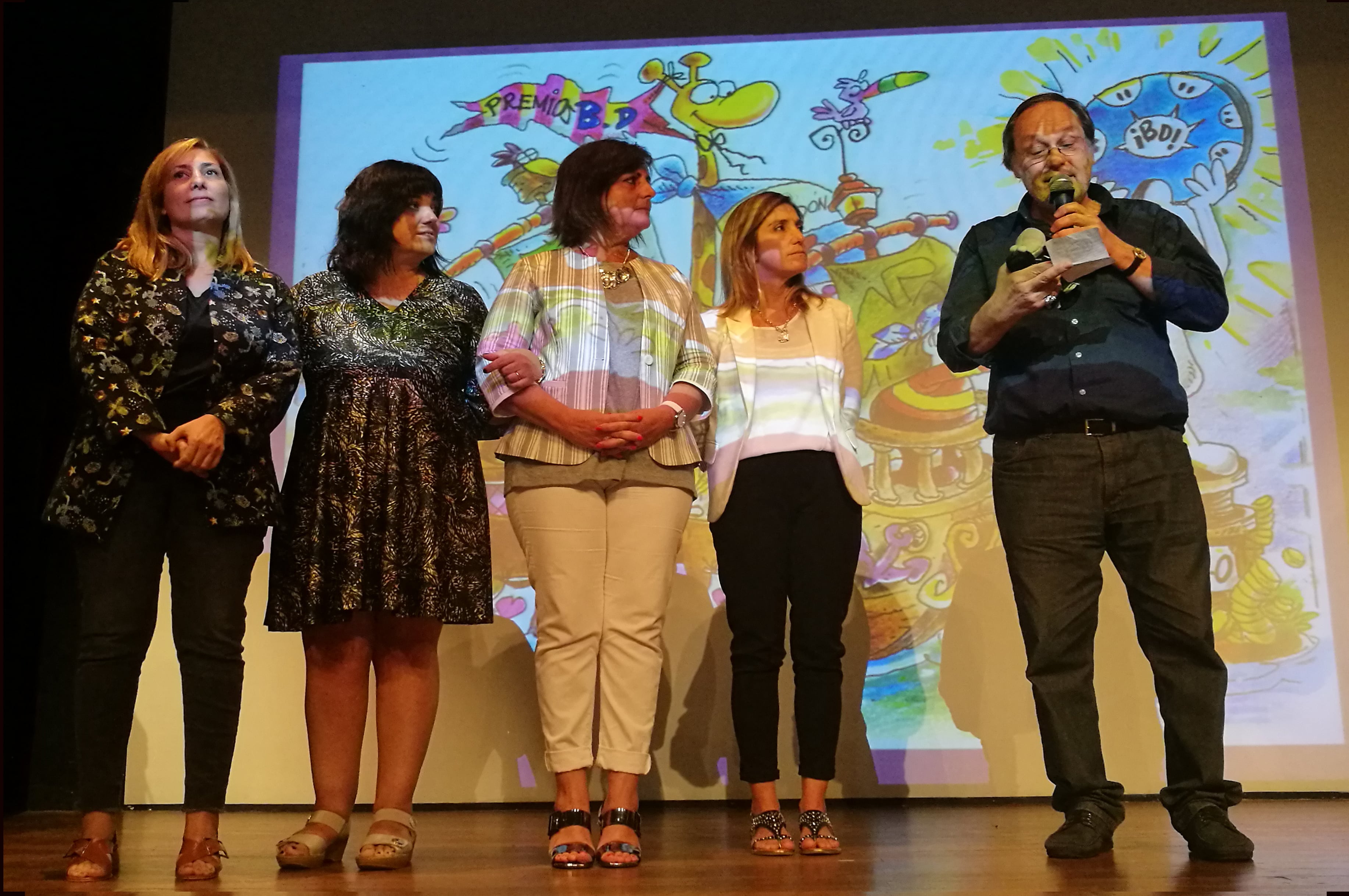 Clemente Montag entregó el premio a la Trayectoria a familiares de Mordillo.