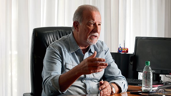 Omar Plaini, del sindicato de canillitas.