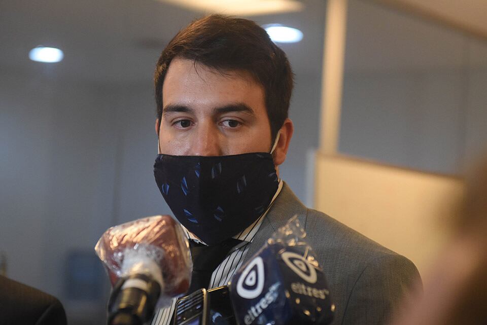 Gastón Ávila, miembro del equipo de fiscales que lleva adelante la acusación.