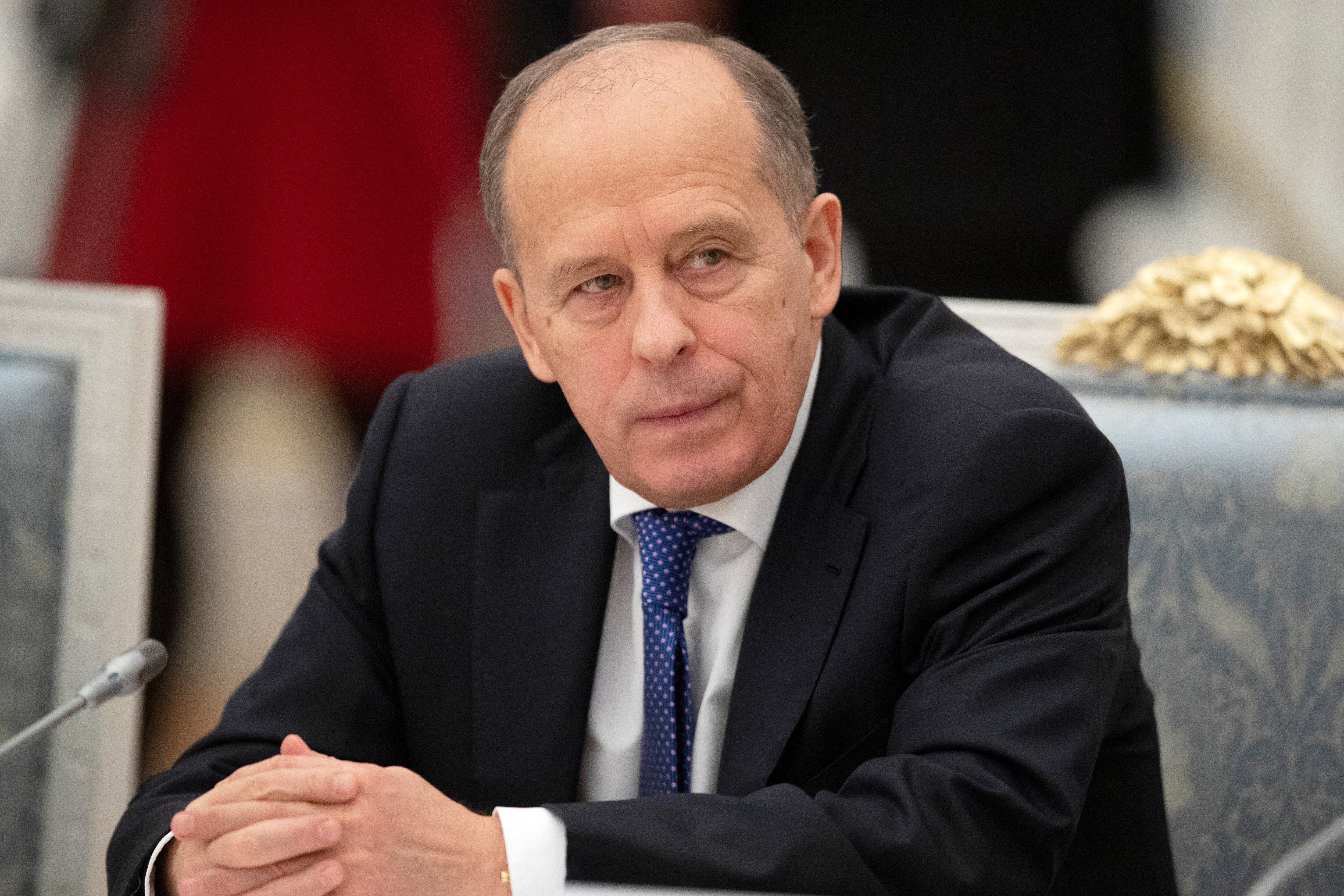 Alexander Bortnikov, director del Servicio Federal de Seguridad ruso. 