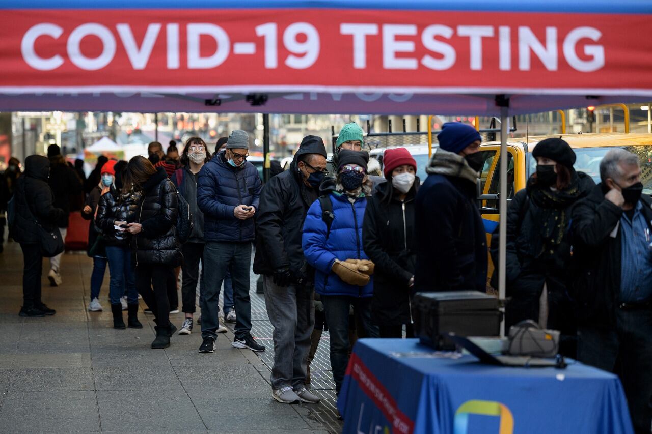 Con 1.080.211 casos en las últimas 24 horas, Estados Unidos marcó el record mundial de contagios desde el inicio de la pandemia.