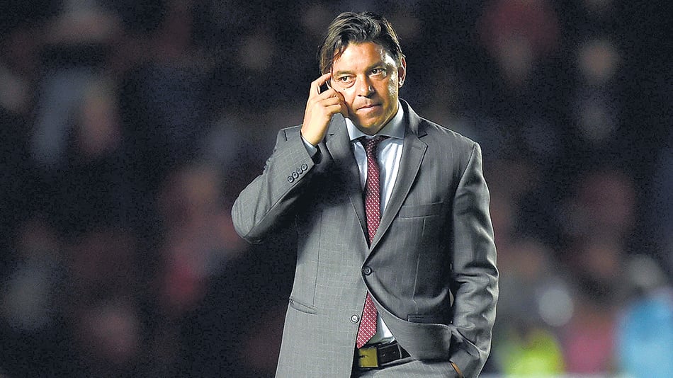 Gallardo: “Tengo fe en sacar un resultado positivo el martes”.