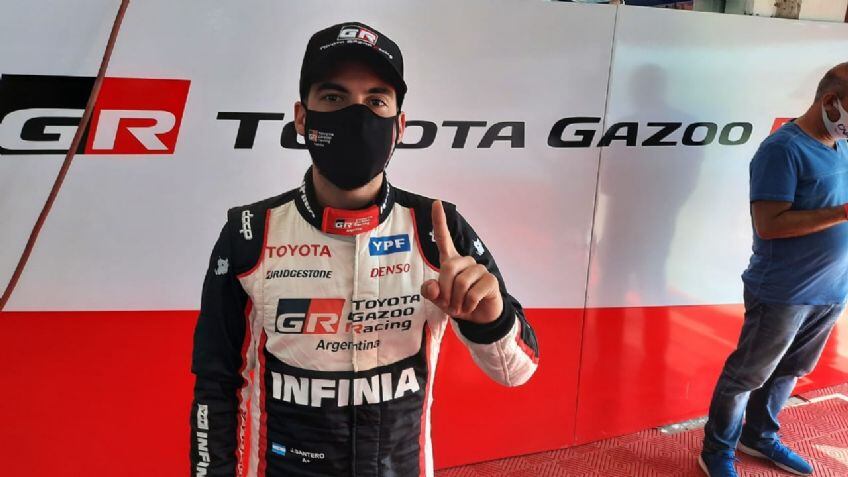 Santero se impuso de punta a punta.