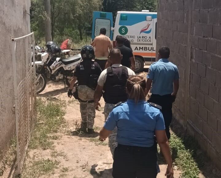 La joven fue derivada al hospital de La Rioja