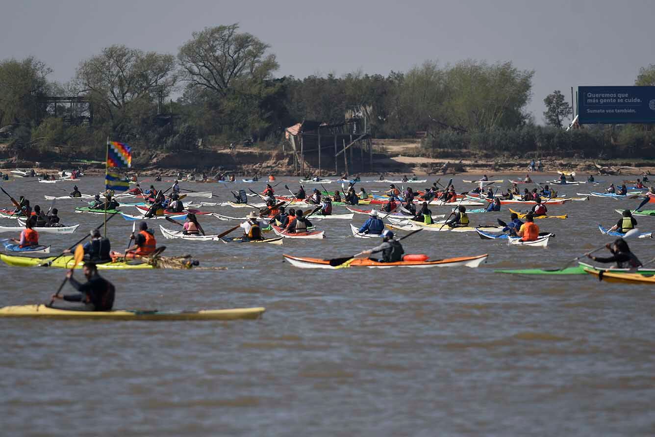 El momento de aproximación a la costa insular.