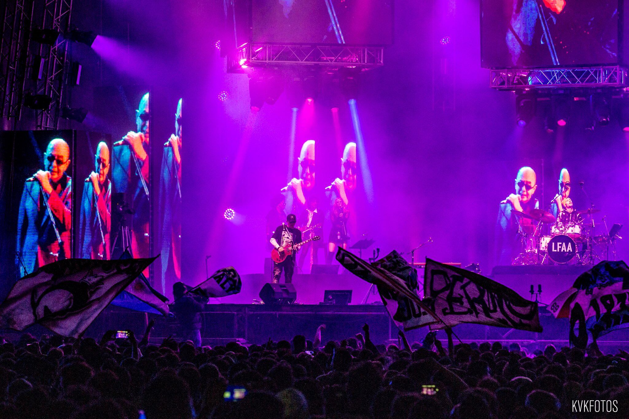 El show de La Plata se reprogramó y se realizará en el estadio de Huracán (Imagen: Gentileza KVK Fotos)