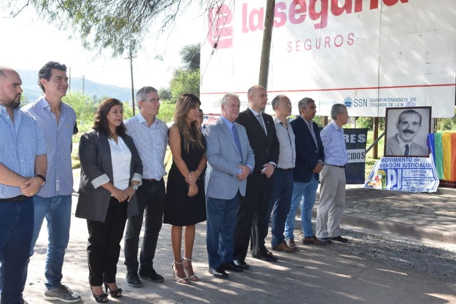 Urtubey, en el acto por Miguel Ragone. 