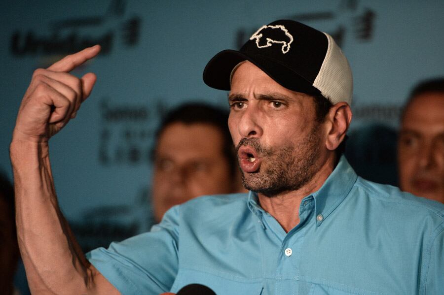 Capriles dijo que no seguirá en la Mesa de la Unidad Democrática mientras siga Ramos Allup.