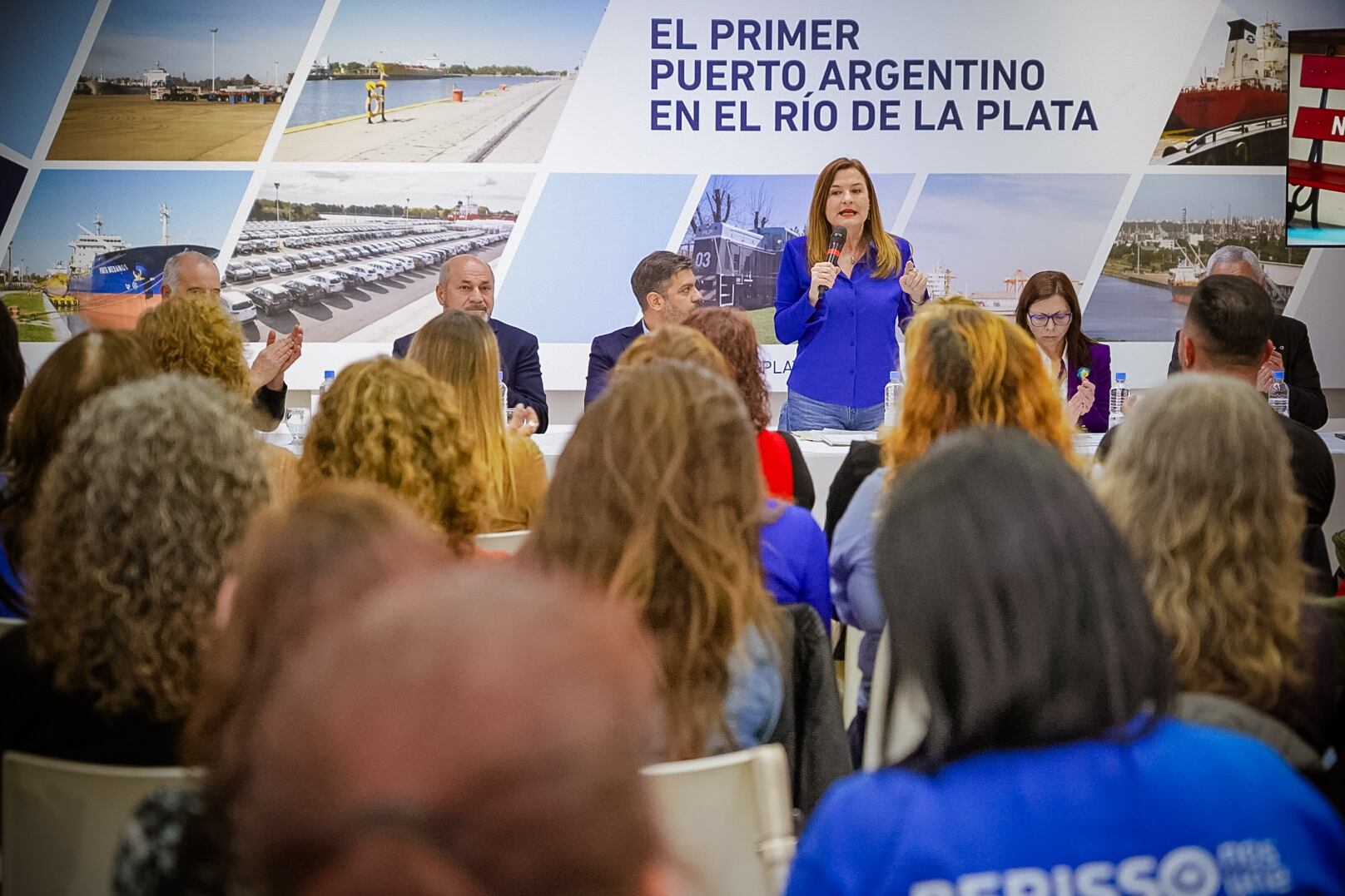 Estela Díaz encabezó el encuentro en Ensenada.