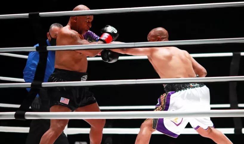 La exhibisión entre Tyson y Roy Jones Jr. superó las expectativas.