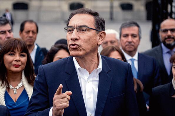 “Aquí no hay vencedores ni vencidos. Hoy solo ha ganado el Perú”, escribió en Twitter Vizcarra.