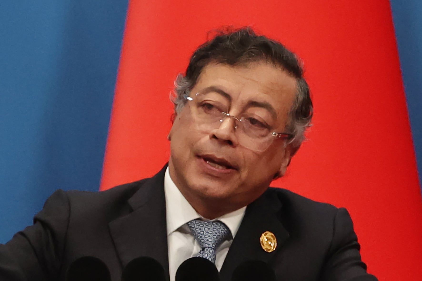 Gustavo Petro dio un discurso en la cuarta cumbre ministerial del Foro China-Celac en Beijing